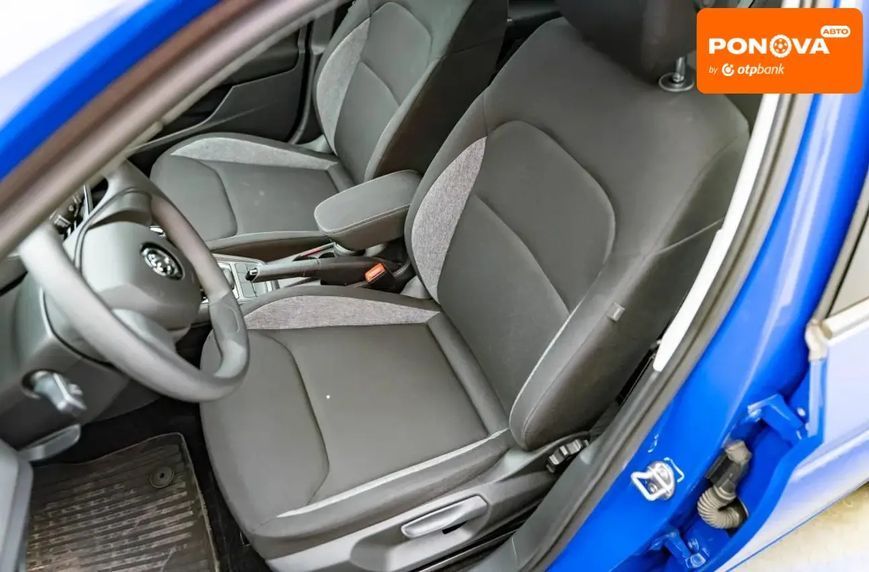 Skoda Kamiq, 2021 р., Бензин, 142 тис. км, Позашляховик / Кросовер, Синій, Київ AT-10424002 фото
