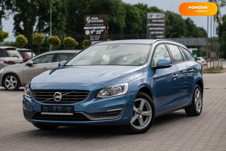 Volvo V60, 2014, Дизель, 1.56 л., 195 тис. км, Універсал, Синій, Львів 51686 фото