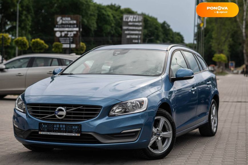 Volvo V60, 2014, Дизель, 1.56 л., 195 тис. км, Універсал, Синій, Львів 51686 фото