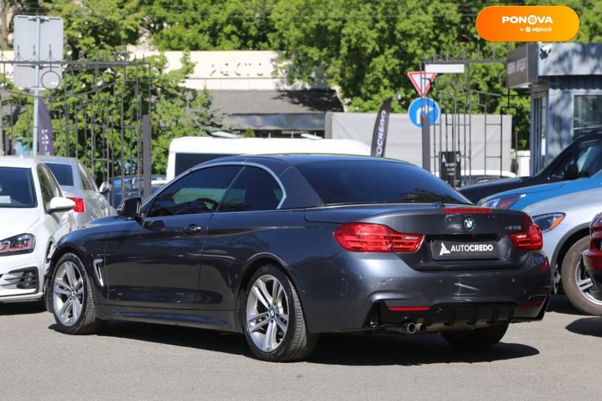 BMW 4 Series, 2014, Бензин, 2 л., 94 тыс. км, Кабриолет, Чорный, Киев 46501 фото