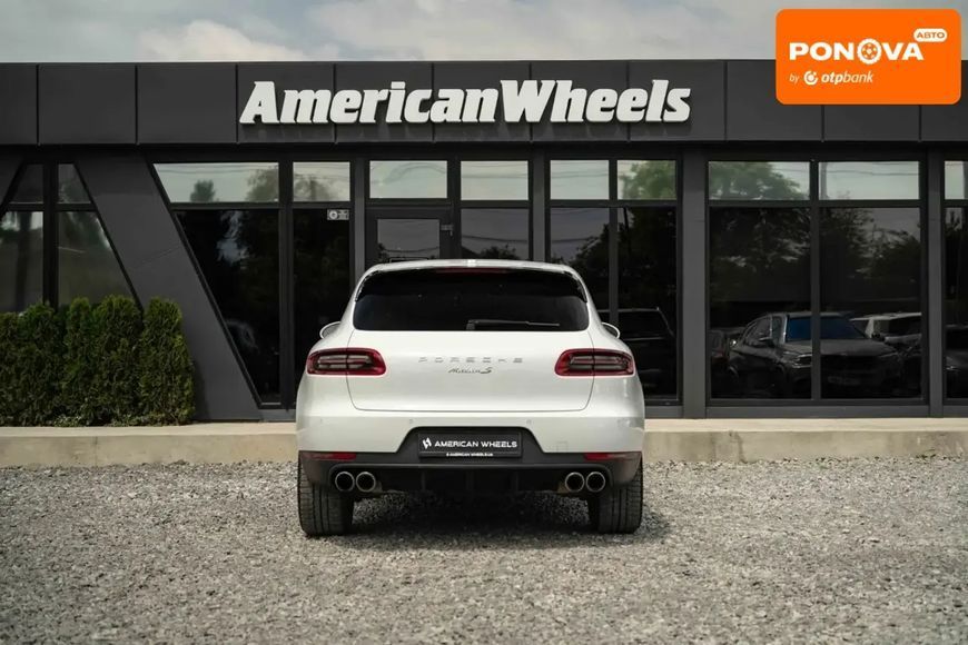 Porsche Macan, 2016 р., Бензин, 117 тис. км, Позашляховик / Кросовер, Білий, Чернівці AT-10417820 фото