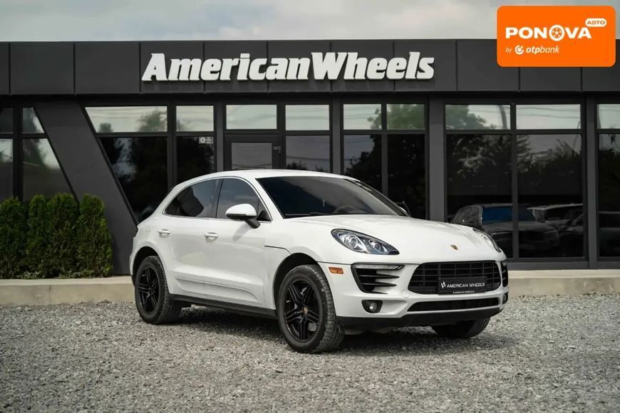 Porsche Macan, 2016 р., Бензин, 117 тис. км, Позашляховик / Кросовер, Білий, Чернівці AT-10417820 фото