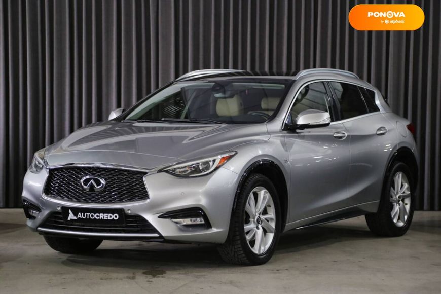 Infiniti QX30, 2016, Бензин, 1.99 л., 55 тис. км, Позашляховик / Кросовер, Сірий, Київ 38353 фото