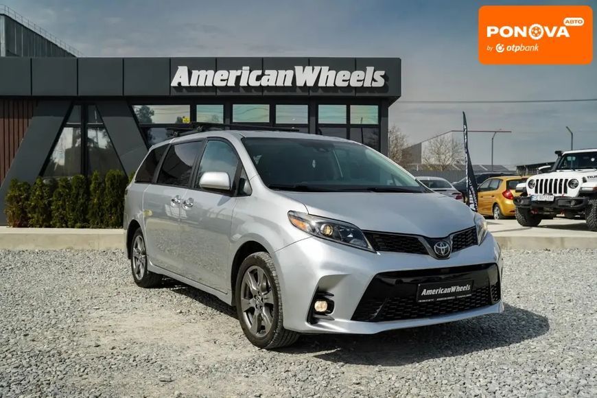Toyota Sienna, 2019 г., Бензин, 72 тыс. км, Минивен, Серый, Черновцы AT-10402243 фото