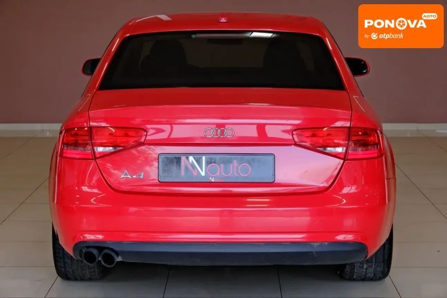 Audi A4, 2014 р., Бензин, 171 тис. км, Седан, Червоний, Одеса AT-10408808 фото