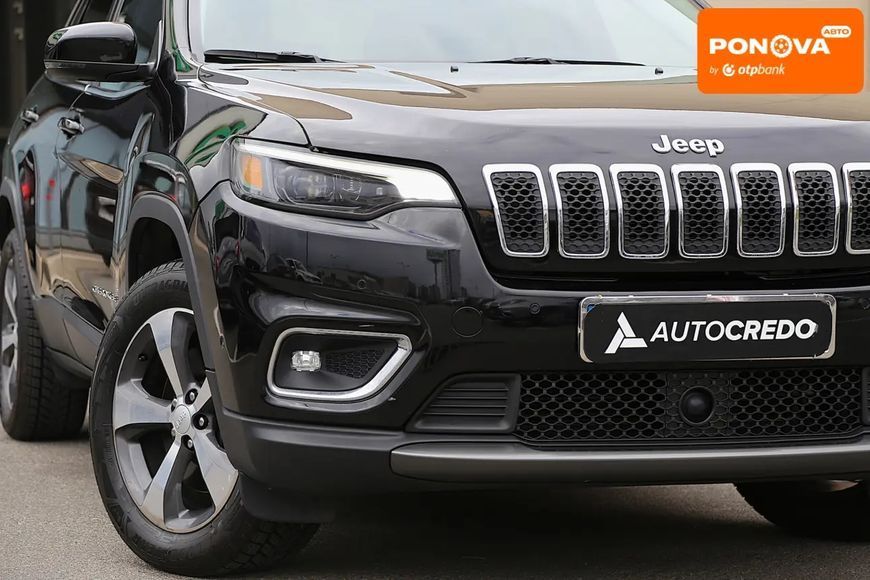 Jeep Cherokee, 2018 г., Бензин, 77 тыс. км, Внедорожник / Кроссовер, Чорный, Киев AT-10415661 фото