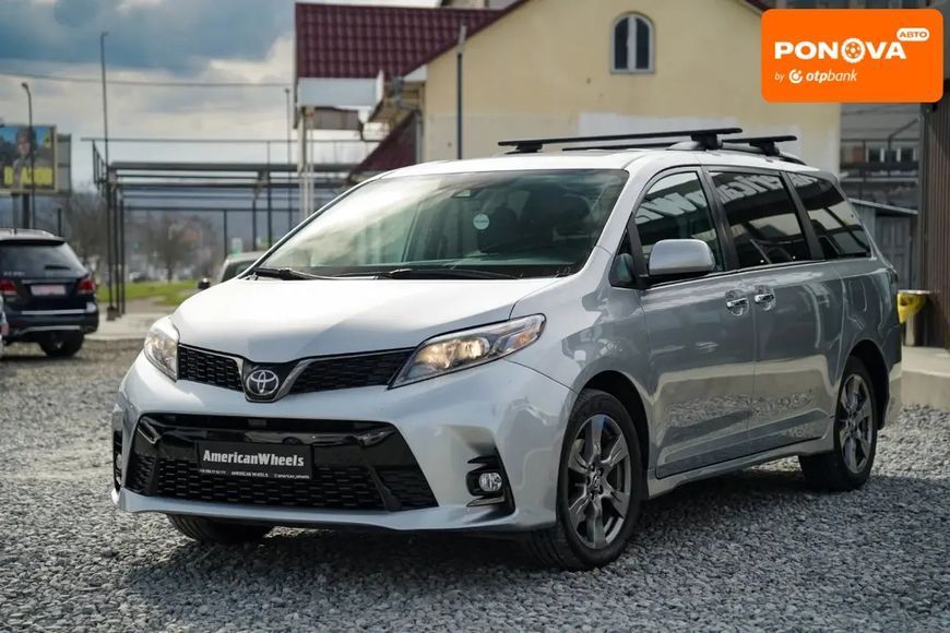 Toyota Sienna, 2019 г., Бензин, 72 тыс. км, Минивен, Серый, Черновцы AT-10402243 фото