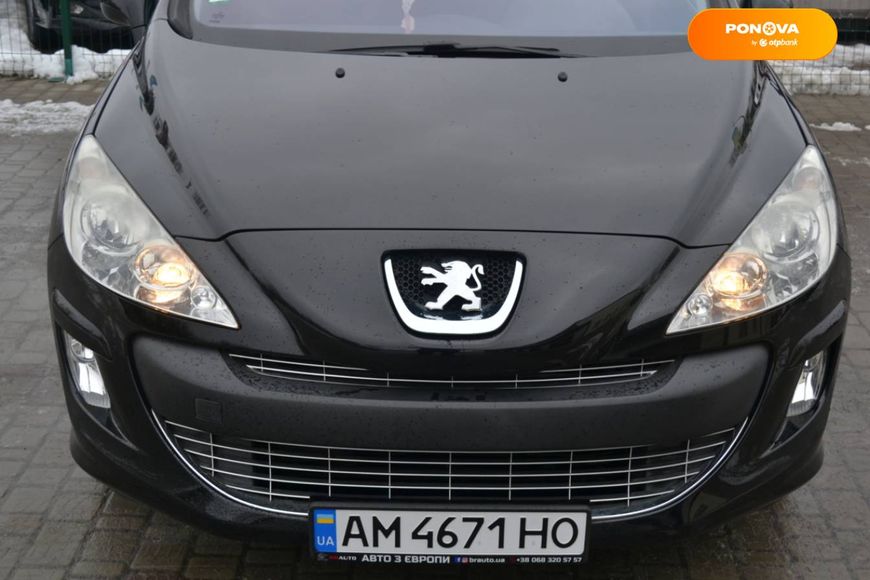 Peugeot 308, 2010, Бензин, 1.6 л., 127 тис. км, Універсал, Чорний, Бердичів 5395 фото