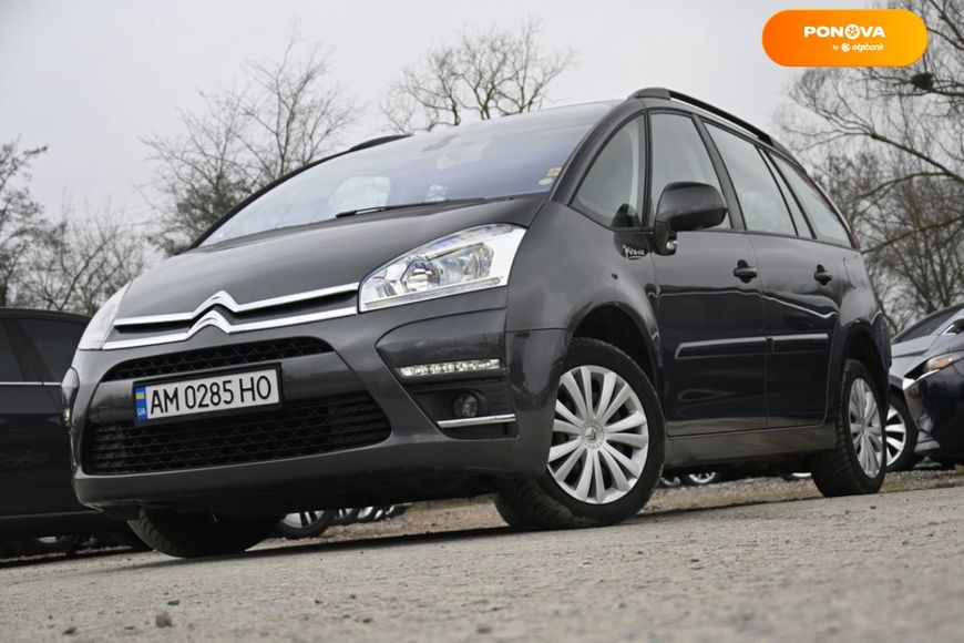 Citroen Grand C4 Picasso, 2012, Дизель, 1.6 л., 227 тис. км, Мінівен, Сірий, Бердичів 40572 фото