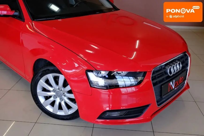 Audi A4, 2014 р., Бензин, 171 тис. км, Седан, Червоний, Одеса AT-10408808 фото