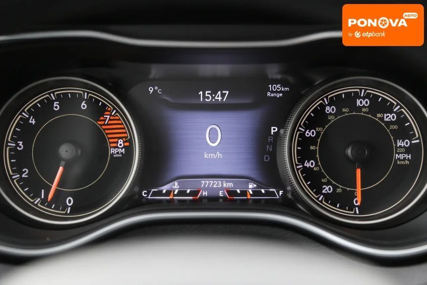 Jeep Cherokee, 2018 г., Бензин, 77 тыс. км, Внедорожник / Кроссовер, Чорный, Киев AT-10415661 фото