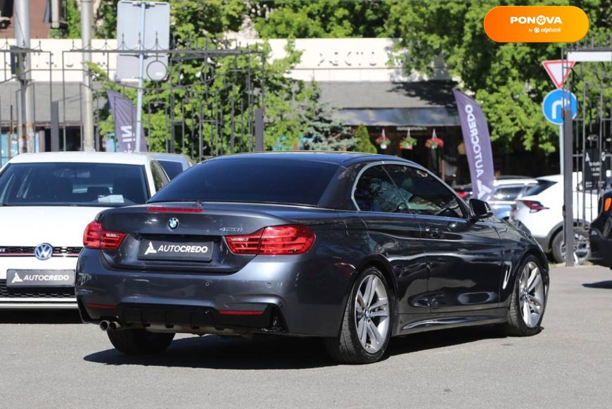 BMW 4 Series, 2014, Бензин, 2 л., 94 тыс. км, Кабриолет, Чорный, Киев 46501 фото