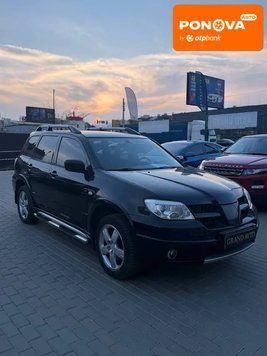 Mitsubishi Outlander, 2007 р., Бензин, 147 тис. км, Позашляховик / Кросовер, Чорний, Софіївська Борщагівка AT-10413001 фото