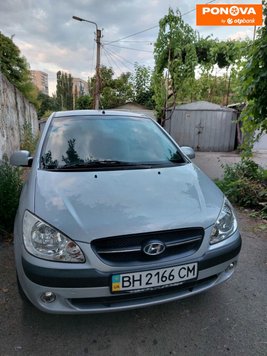 Hyundai Getz, 2008, Бензин, 1.4 л., 140 тис. км, Хетчбек, Сірий, Одеса Cars-Pr-270862 фото