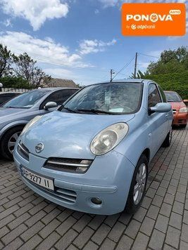 Nissan Micra, 2006 р., Бензин, 200 тис. км, Хетчбек, Синій, Запоріжжя AT-10417728 фото