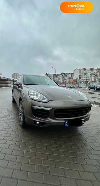 Porsche Cayenne, 2016, Бензин, 3.6 л., 108 тыс. км, Внедорожник / Кроссовер, Коричневый, Киев Cars-Pr-64301 фото