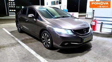 Honda Civic, 2013, Газ пропан-бутан / Бензин, 1.8 л., 222 тис. км, Седан, Коричневий, Київ Cars-Pr-277622 фото