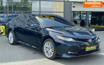 Toyota Camry, 2019, Гібрид (HEV), 2.49 л., 146 тис. км, Седан, Синій, Івано-Франківськ 49178 фото