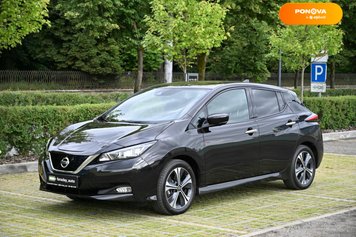 Nissan Leaf, 2022, Електро, 34 тыс. км, Хетчбек, Чорный, Львов 111126 фото