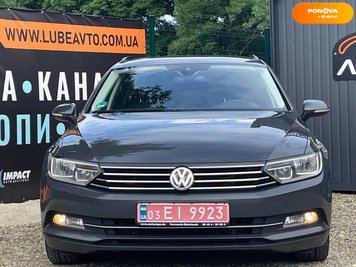 Volkswagen Passat B8, 2017, Дизель, 2 л., 247 тис. км, Сірий, Стрий 110538 фото