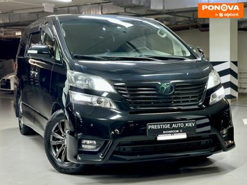 Toyota Vellfire, 2010, Газ пропан-бутан / Бензин, 2.36 л., 122 тис. км, Мінівен, Чорний, Київ 279463 фото