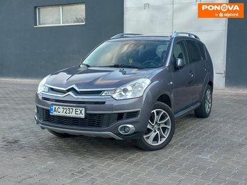 Citroen C-Crosser, 2009, Дизель, 2.2 л., 202 тис. км, Позашляховик / Кросовер, Сірий, Луцьк Cars-Pr-275587 фото