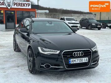 Audi A6, 2014 р., Дизель, 145 тис. км, Седан, Чорний, Вінниця AT-10408431 фото