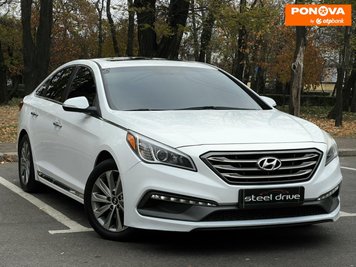 Hyundai Sonata, 2016, Бензин, 2.36 л., 161 тис. км, Седан, Білий, Миколаїв 280415 фото