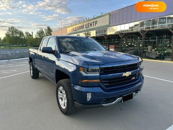 Chevrolet Silverado, 2017, Бензин, 5.33 л., 171 тис. км, Пікап, Синій, Суми Cars-Pr-233983 фото