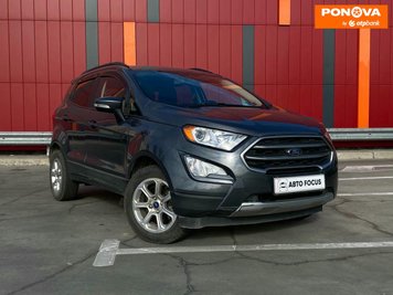 Ford EcoSport, 2020, Бензин, 1 л., 70 тис. км, Позашляховик / Кросовер, Сірий, Київ 255299 фото