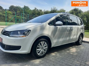 Volkswagen Sharan, 2015, Дизель, 2 л., 221 тис. км, Мінівен, Білий, Чернівці Cars-Pr-261984 фото