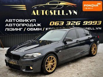 BMW 5 Series, 2010 г., Бензин, 231 тыс. км, Седан, Чорный, Винница AT-10407878 фото