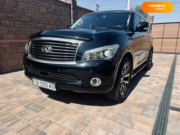 Infiniti QX80, 2013, Газ пропан-бутан / Бензин, 5.55 л., 165 тис. км, Позашляховик / Кросовер, Чорний, Київ Cars-Pr-152891 фото