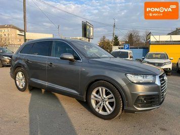 Audi Q7, 2016 р., Дизель, 182 тис. км, Позашляховик / Кросовер, Сірий, Хмельницький AT-10412873 фото