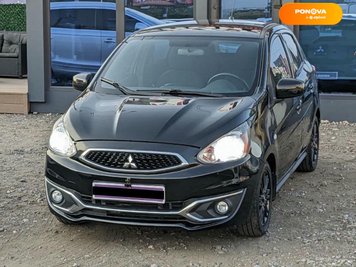 Mitsubishi Mirage, 2018, Бензин, 1.2 л., 69 тис. км, Хетчбек, Чорний, Київ Cars-Pr-239325 фото