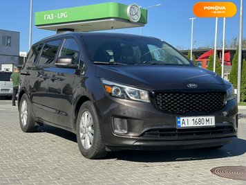 Kia Sedona, 2017, Бензин, 3.3 л., 49 тис. км, Мінівен, Коричневий, Київ Cars-Pr-223712 фото