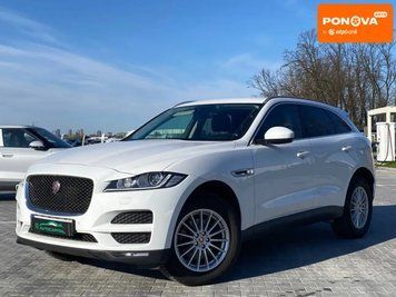 Jaguar F-Pace, 2018 р., Дизель, 121 тис. км, Позашляховик / Кросовер, Білий, Київ AT-10415807 фото