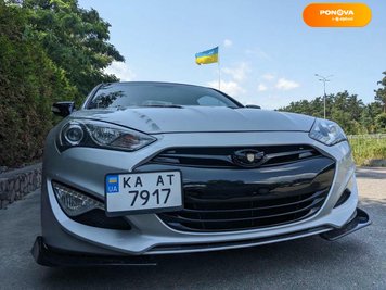 Hyundai Genesis Coupe, 2016, Бензин, 3.8 л., 78 тис. км, Купе, Сірий, Київ Cars-Pr-161160 фото