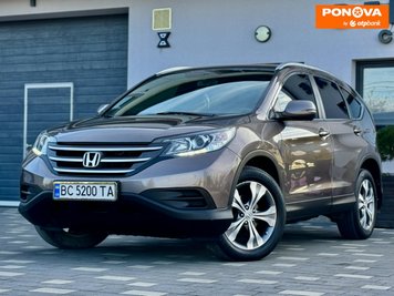 Honda CR-V, 2013, Газ пропан-бутан / Бензин, 2.35 л., 220 тис. км, Позашляховик / Кросовер, Коричневий, Дрогобич 280209 фото