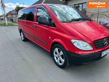 Mercedes-Benz Vito, 2009, Дизель, 2.15 л., 297 тис. км, Мінівен, Червоний, Мукачево Cars-Pr-272804 фото