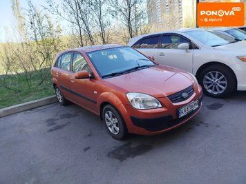 Kia Rio, 2008 р., Газ метан / Бензин, 150 тис. км, Хетчбек, Помаранчевий, Київ AT-10416631 фото