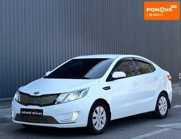 Kia Rio, 2013 г., Газ пропан-бутан / Бензин, 135 тыс. км, Седан, Белый, Николаев AT-10417014 фото