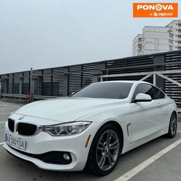 BMW 4 Series, 2015, Бензин, 2 л., 90 тис. км, Купе, Білий, Київ Cars-Pr-263426 фото