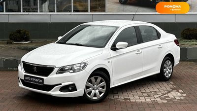 Peugeot 301, 2017, Бензин, 1.2 л., 90 тис. км, Седан, Білий, Чернівці 29485 фото
