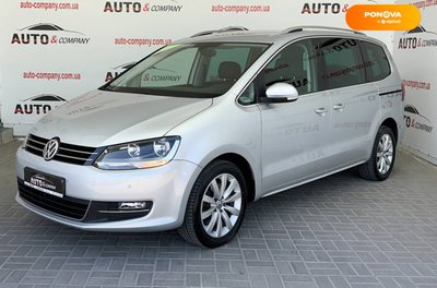Volkswagen Sharan, 2016, Дизель, 1.97 л., 200 тыс. км, Минивен, Серый, Львов 50830 фото