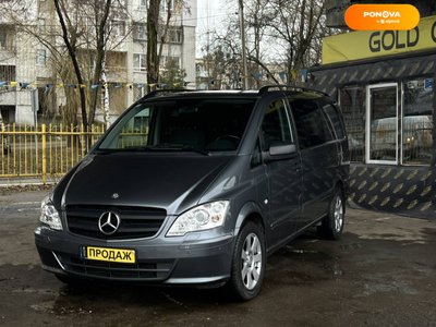 Mercedes-Benz Vito, 2012, Дизель, 2.2 л., 196 тыс. км, Минивен, Серый, Львов 13805 фото