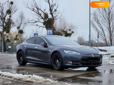 Tesla Model S, 2016, Електро, 98 тис. км, Ліфтбек, Сірий, Київ 43288 фото