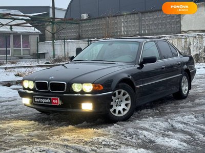 BMW 7 Series, 2001, Дизель, 4 л., 400 тыс. км, Седан, Чорный, Киев 27330 фото