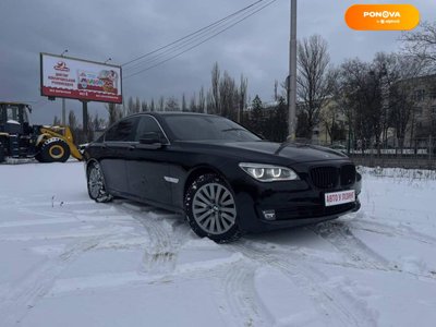 BMW 7 Series, 2013, Дизель, 2.99 л., 217 тыс. км, Седан, Чорный, Киев 17157 фото