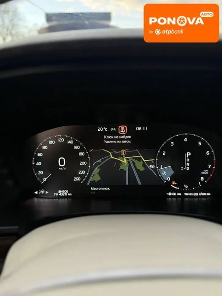 Volvo S90, 2017 р., Бензин, 184 тис. км, Седан, Чорний, Дніпро (Дніпропетровськ) AT-10413153 фото